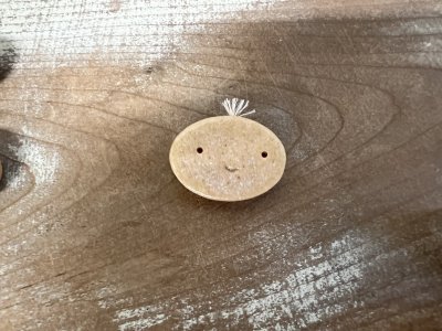 画像1: marumizu バッジ(陶器)