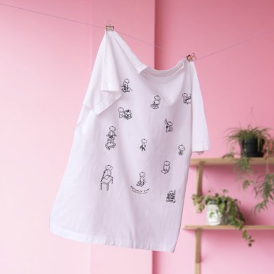 画像2: marumizu Tシャツ＊製本しごと中vir.