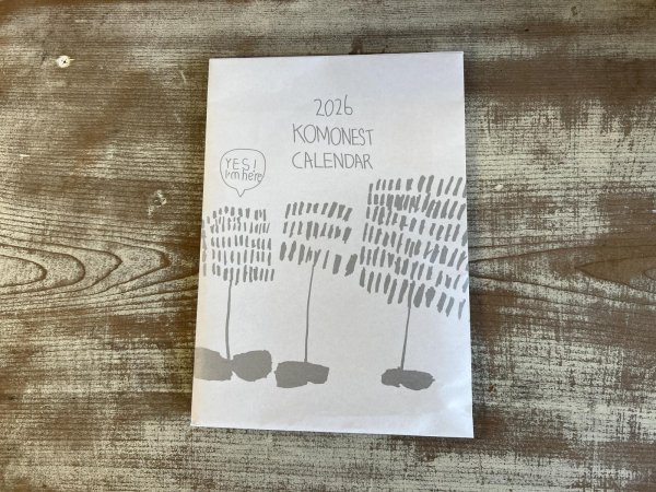 画像1: Komonest calendar2026 (1)