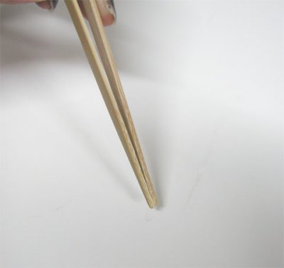 画像1: 竹ピンセット150mm